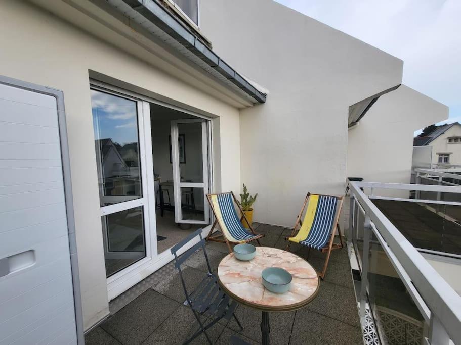 Studio "La Parenthese", A 50 Metres De La Plage Saint-Quay-Portrieux Zewnętrze zdjęcie